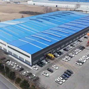 Prefabricated Steel Workshop Building for Industrial Manufacturing Plant with Robust Metal Structure