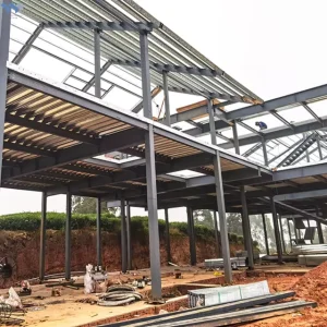 Prefabricated Warehouse Building Steel Structure Construction