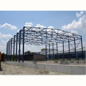 Prefabricated Warehouse Steel Trusses Roof Steel Lattice Beam Metal Workshop Building