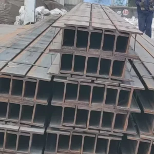 Premium Grade Materials Hot Rolled Wide Flange ASTM A572 Alloy Steel H Beam I Beam Construction Use Cutting Welding 12 Meters