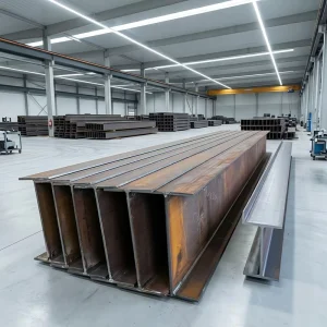 Premium Grade Q235 Alloy Heavy Duty Wear Resistant Galvanized Steel H Beam BS Standard Cutting Service For Building Construction
