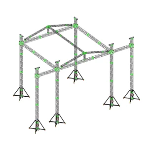 Premium High Strength Aluminum Truss System Roof Custom Heavy Duty Stage Roof Truss System for Outdoor Concert Events