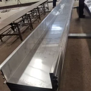 Premium Quality Polish Stainless Steel Rainwater Gutter Outdoor Use Vinyl Channels