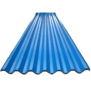 Prepainted 24 Gauge PPGI Corrugated Galvanized Steel Roofing Sheet