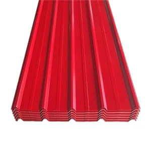 Prepainted ASTM Galvanized Corrugated Steel Sheet DX51D PPGI RAL Color Coated Metal Roof Panel Bulk Supply