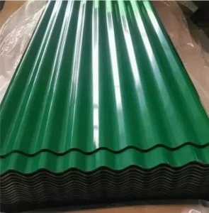 Prepainted Color Coated Galvanized Steel Sheet Corrugated Roofing Wall Cladding for Industrial and Warehouse