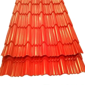 Prepainted GI PPGI PPGL Color Coated Galvanized Steel Roof Sheet Colourbond Fence Panels