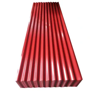 Prepainted Galvanized Corrugated Steel Sheet PPGI Corrugated Roofing Panel Zinc Coated RAL Color