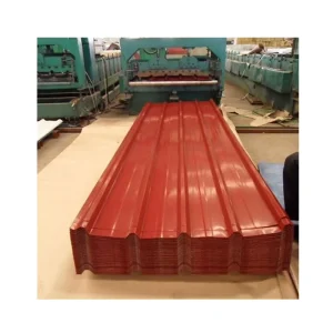 Prepainted Galvanized Roofing Sheet Red Roof Corrugated Steel Sheets Ral Blue Corrugated Steel Sheet