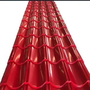 Prepainted Galvanized Steel Corrugated Panels House Panel Building 0.1-2.5mm Colored Roof Sheets ASTM KS Welding Bending