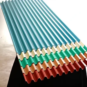 Prepainted Galvanized Steel Corrugated Panels House Panel Building 0.1 2.5mm Colored Roof Sheets ASTM KS Welding Bending