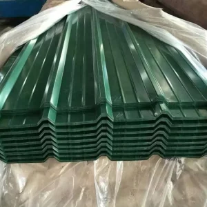 Prepainted Roofing Sheet Colored Corrugated Steel PPGI Roofing Sheet Steel