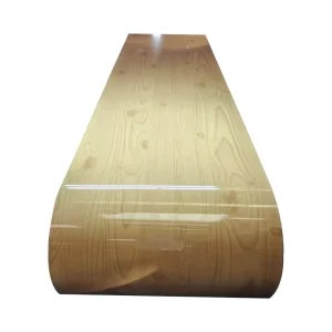 Prime Quality Wood Grain Print Galvanized Steel DX51D SGCC JIS ASTM Wall Panels Roofing Sheet Wood PPGL PPGI Low Price