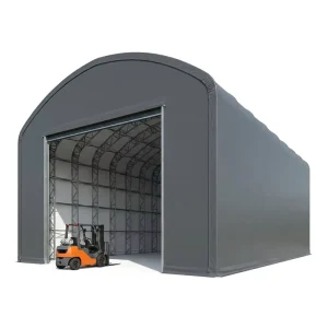 Production Plant Fabric Building Clear Span High Clearance Steel Truss