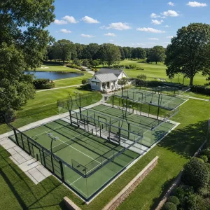 Professional Full Panoramic Padel Court Equipment PADEL COURT HC021 Steel Powder Coat Finish Factory Direct Manufactured