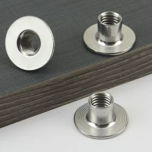 Professional SS304 T Nut Weld Fasteners M4 M10 Durable Metric and American UNC Threaded Nuts for Iron Plate Mounting & DIY