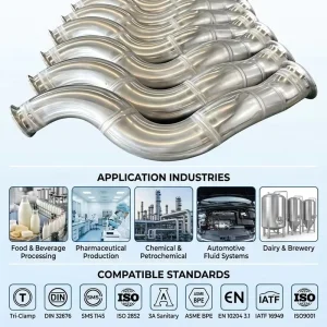 Professional Stainless Steel TIG Welding Pipe Fabrication Precision Tube Cutting Polishing Customization