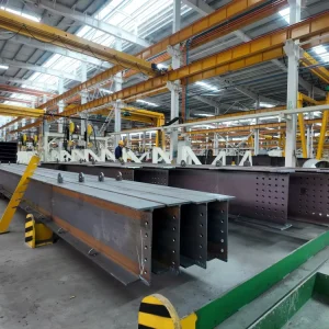 Professional Steel Structure Component Fabrication Service for Steel Workshop Q355 Steel Modern Design