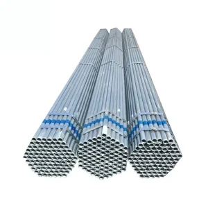 Professional Supply Pre Galvanized Round Pipe DN50 DN65 DN80 DN100 Hot Dipped Galvanized Steel Pipe Tube