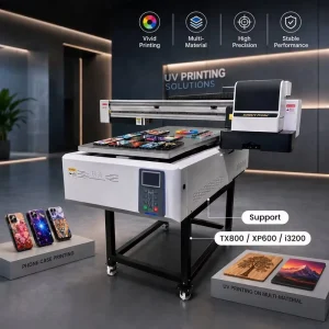 Proprinter High Quality A1 Size Flat Bed Machine Uv Flatbed Printer 6090 for Mobile Cell Phone Case Acrylic Printing