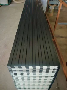 Pu Polyurethane Exterior Wall Outdoor Cladding House Roof Thermal Insulated Sandwich Panels