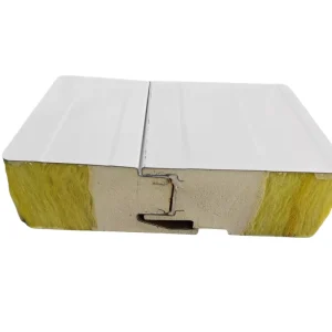 Pu Sealing Rock Wool Glass Wool Sandwich Panels