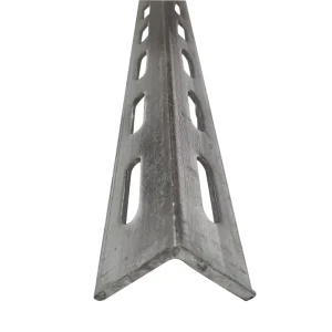 Punched Angel Iron Hot Rolled Angel Steel Iron Profile Equal or Unequal Steel Angles for Metal Building Materials