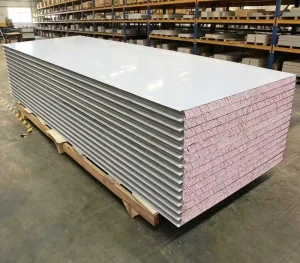 Purification Board Rock Wool Sandwich Panel Fire Resistant for Warehouse Industrial Use