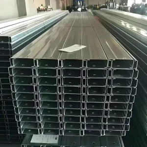 Purlin 100x50x20 Cold Rolled c Channel Steel c Z U Profile Galvanized Customized Length Q235B Q355B S235Jr S355Jr Channels