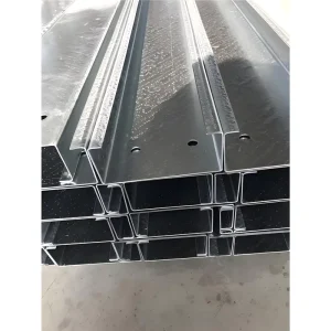 Purlin Customizable Galvanized Steel Coated for Prefab Industrial Workshop Roof & Wall Frame High Load Bearing Durable