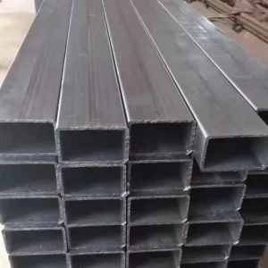 Q195 Q215 Q235 Q345 #20 #45 Mild Carbon Welded Ms ERW Black Iron Hollow Section Rectangular Pipe 2mm Carbon Steel Square Tube