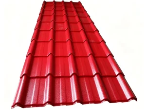Q195 Q235 Corrugated Prepainted Galvanized Steel Color Coated Roofing Sheet for House Frame Roof Truss Cutting Welding Included