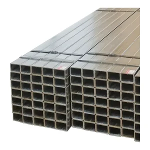 Q195 Q235 Pre Galvanized Square Hollow Section Steel Tube and GI Square Pipe Rectangular Steel Tube