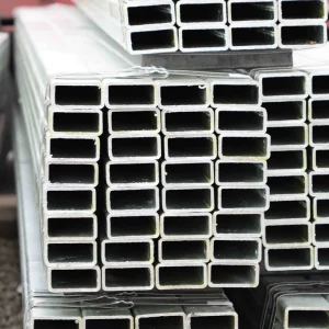 Q195 Q235 Pre Galvanized square Hollow Section Galvanized Steel Tube and GI square and Rectangular Steel Pipe Tubos Galvanizados