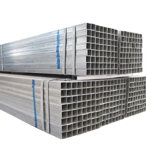 Q195 Q235 Q345 Hot Dipped Galvanized Rectangular Tube Square Steel Hollow Section