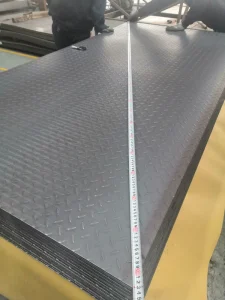 Q235 A36 Anti-slip Iron Checkered Checker Plate Safety Stair Tread Plate