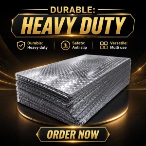 Q235 Checkered Plate Galvanized Anti skid Plate Checkered Plate Stair Tread 1.5 15mm Thickness Cut to length Processing