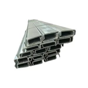 Q235 Hot Rolled Channel Steel Welding Custom Fabrication for Solar Tracking Bracket Main Beams
