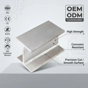 Q235/Q345/S355/S235 400×400 ASTM Certified Hot Rolled Carbon Steel I Beam for Construction Building