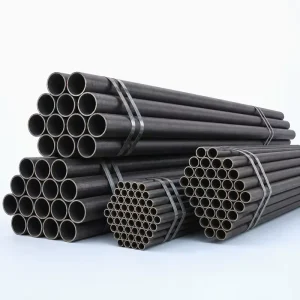 Q235 Q355 20# 45# DN15-DN2000 ERW Welded Carbon Steel Pipe Round Tube for Construction Machinery and Chemical Industry