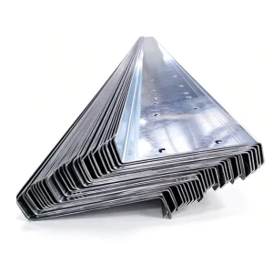 Q235 Q355 Pre-Punched Galvanized Z Purlin ASTM JIS GB Structural Steel Z Section For PEB Construction