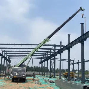 Q235/Q355 Steel Prefabricated Steel Structure Factory Heavy & Light Steel Building for Warehouse & Workshop Projects