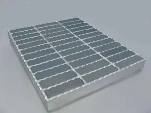 Q235 Serrated Galvanized Steel Grating Forge Welded Drain Cover