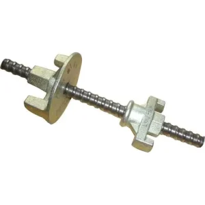 Q235 Steel Formwork Tie Rod for Construction Customized Round Forged Flange Wing Nuts Accessories for Building Formwork Clamp