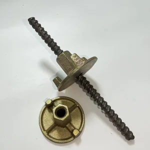 Q235 Steel Galvanized High Strength Anchor Nut for Concrete Formwork Tie Rod System Formwork Panel & Villa Applications