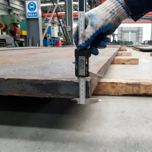 Q235B 20# Hot Rolled Checkered Chequered Steel Plate 3-12mm Tear Drop Pattern for Floor Platform Stair Tread Anti-Skid