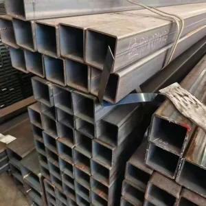 Q235B 355D Q355C Q355B Square Metal Black Hot Rolled Rectangular Tube Steel Square Tubes Hollow Section