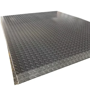 Q235B A36 Q355B S355JR Gi Galvanized Checkered Plate Galvanized Pattern Board