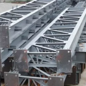 Q235B BS Alloy Steel Column Support for Bridge Foundation Pit Applications Model 001 Welded Construction
