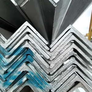 Q235B Carbon Steel Equal Angle, Galvanized, L-Shape Mild Steel Angle Bar